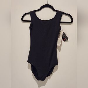 Eurotard Dancewear Black Leotard Size XS NWT